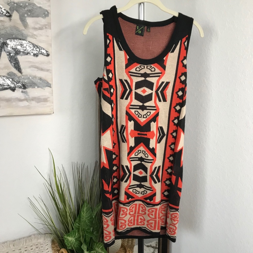 T/O Sleeveless Sweater Dress Size S